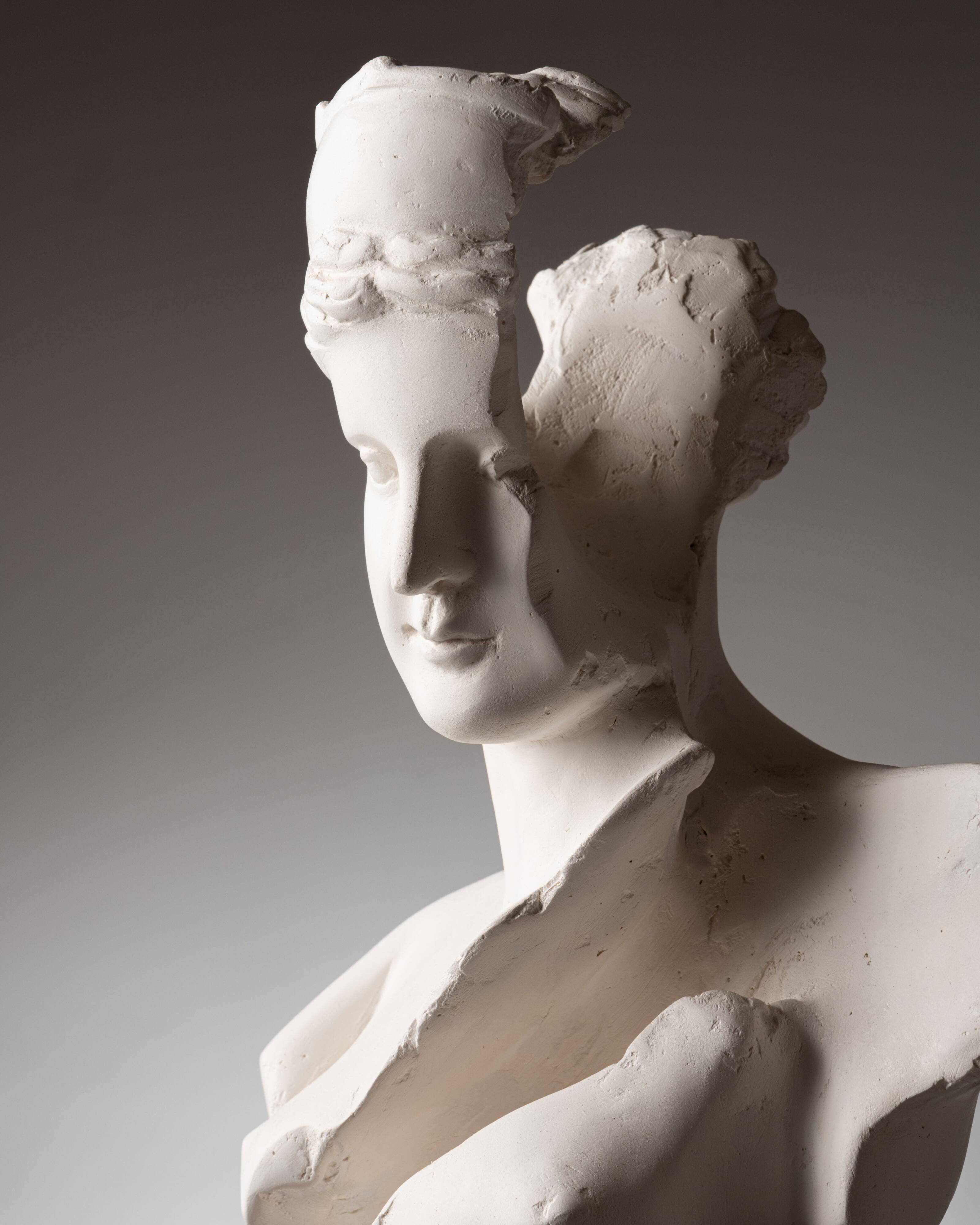 Fragmented Venus sculpture