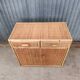 Buffet en osier rotin bambou