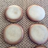 Series of 6 sandstone plates