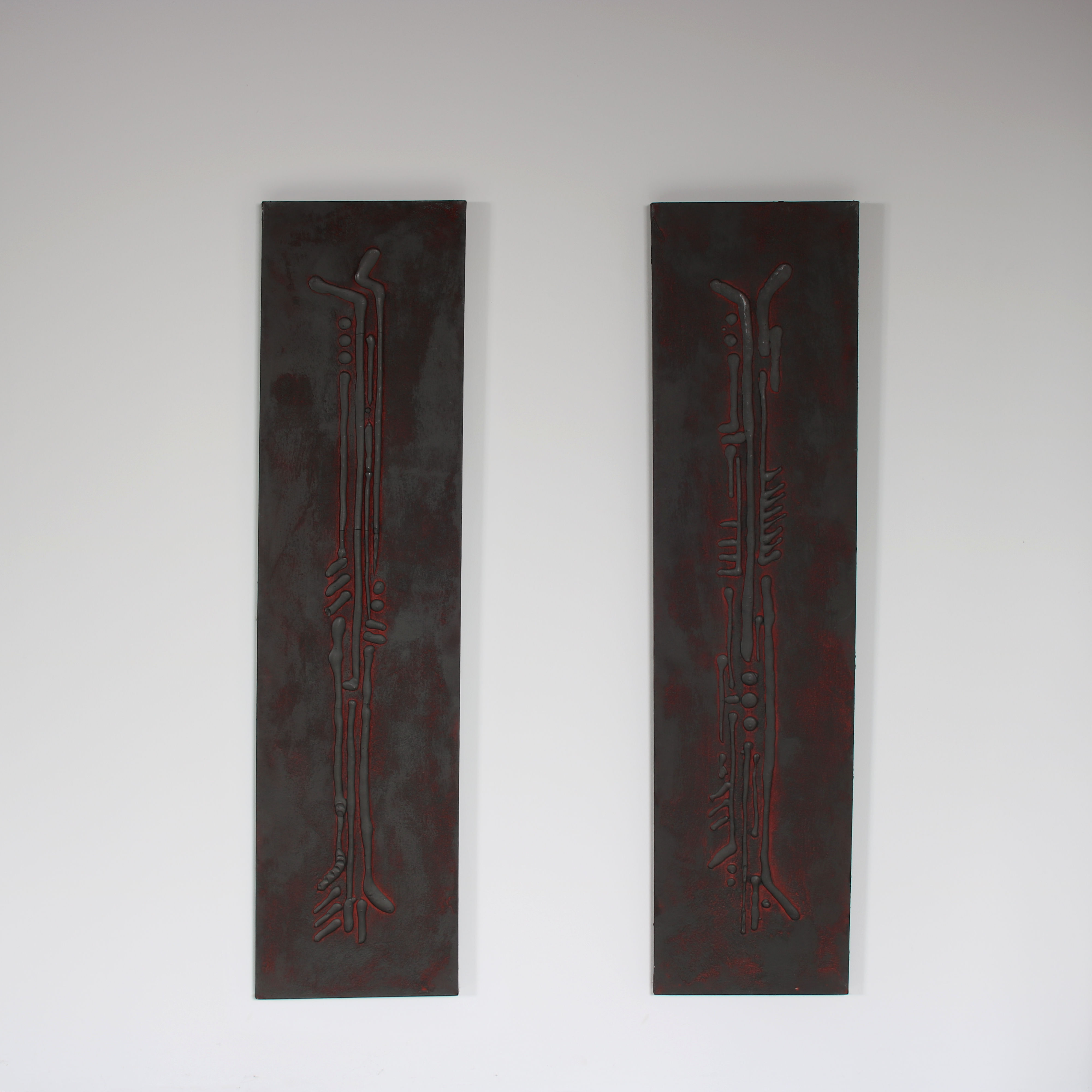 2004 Pair of two artworks by Felipe Campello, Brazil