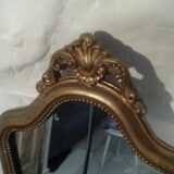 Miroir doré 25x39cm