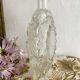 Antique molded glass carafe