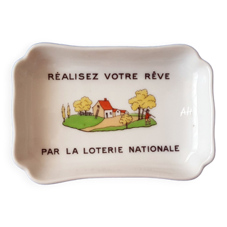 Vide poche de collection Loterie Nationale Haviland