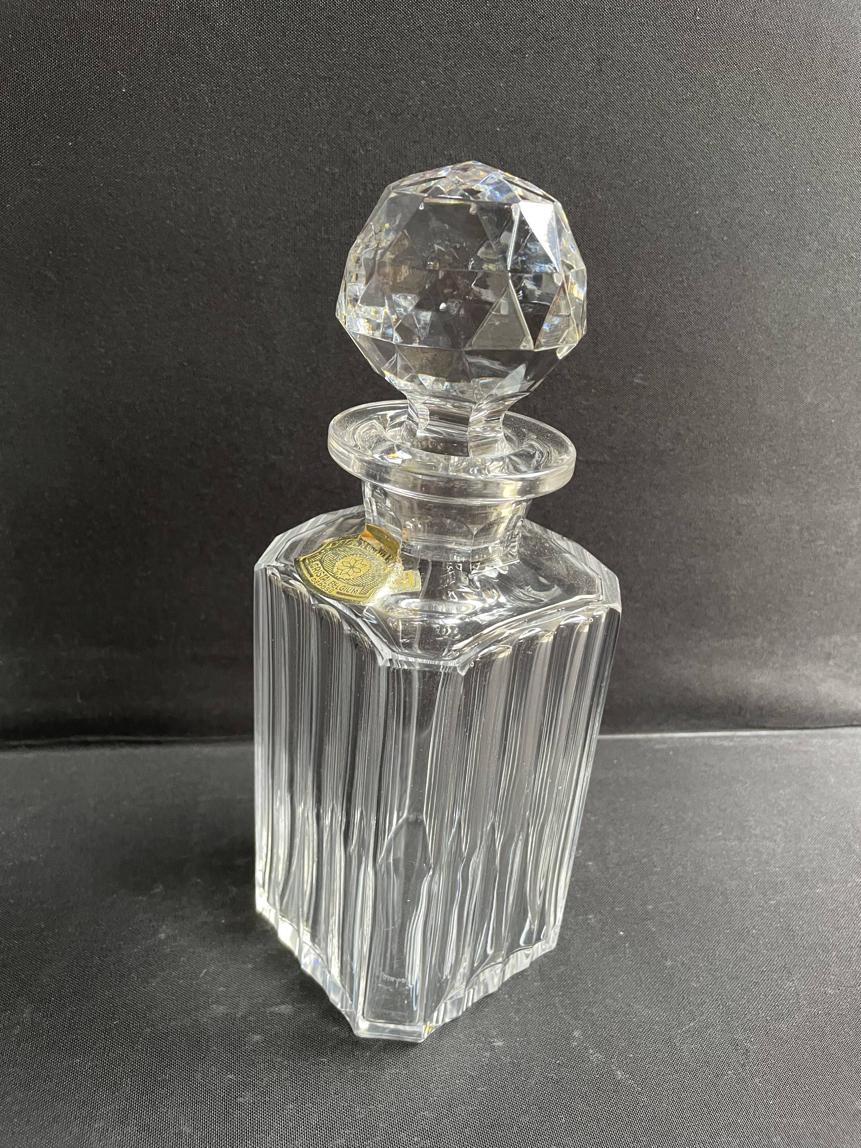 Whiskey carafe – Cristallerie Val Saint Lambert