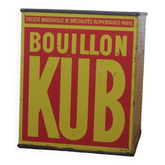 Ancienne boite bouillon KUB