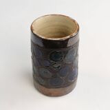 Sculptural Ceramic Vase by Perignem, Belgium 1960s