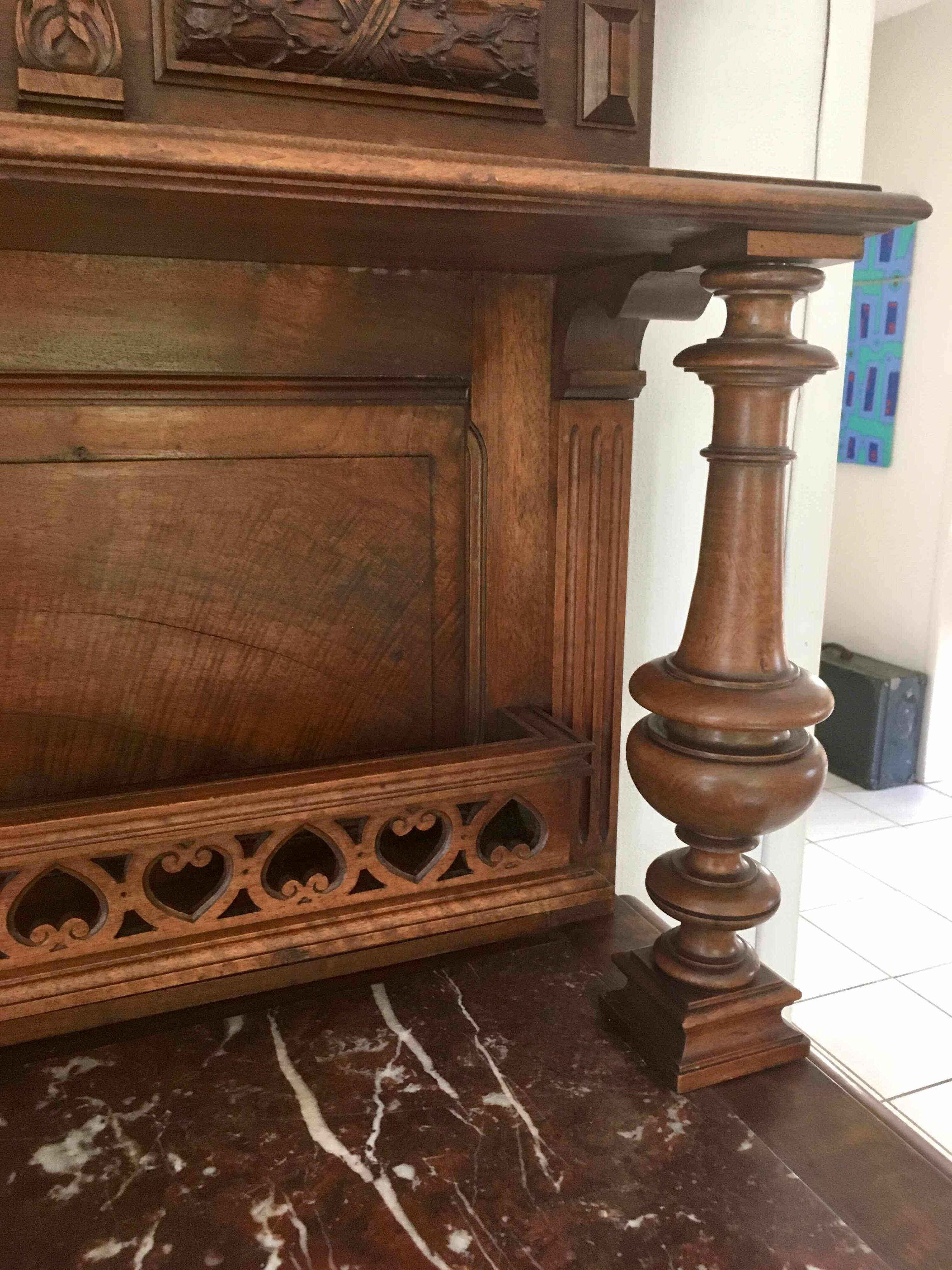 Restaurant serving console early 20th century
