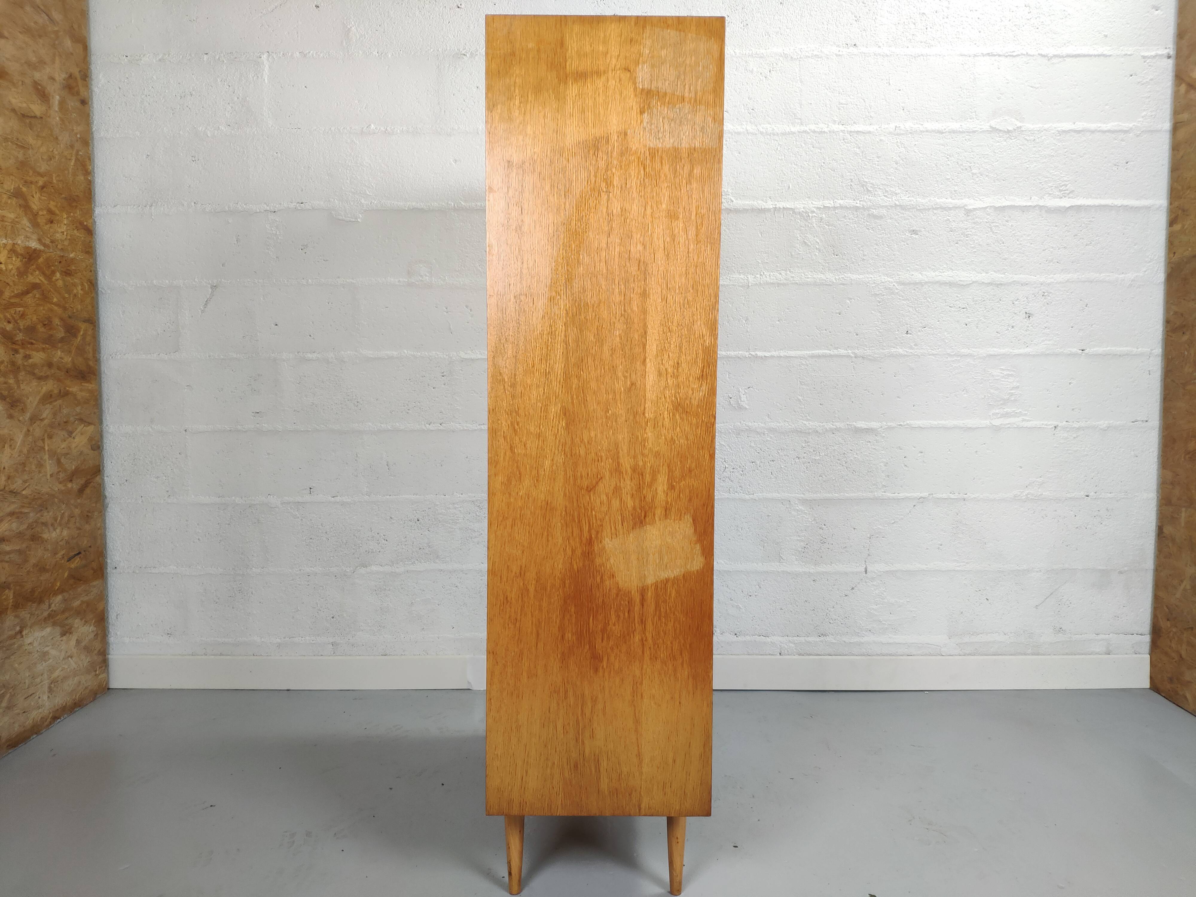 Vintage glass secretary