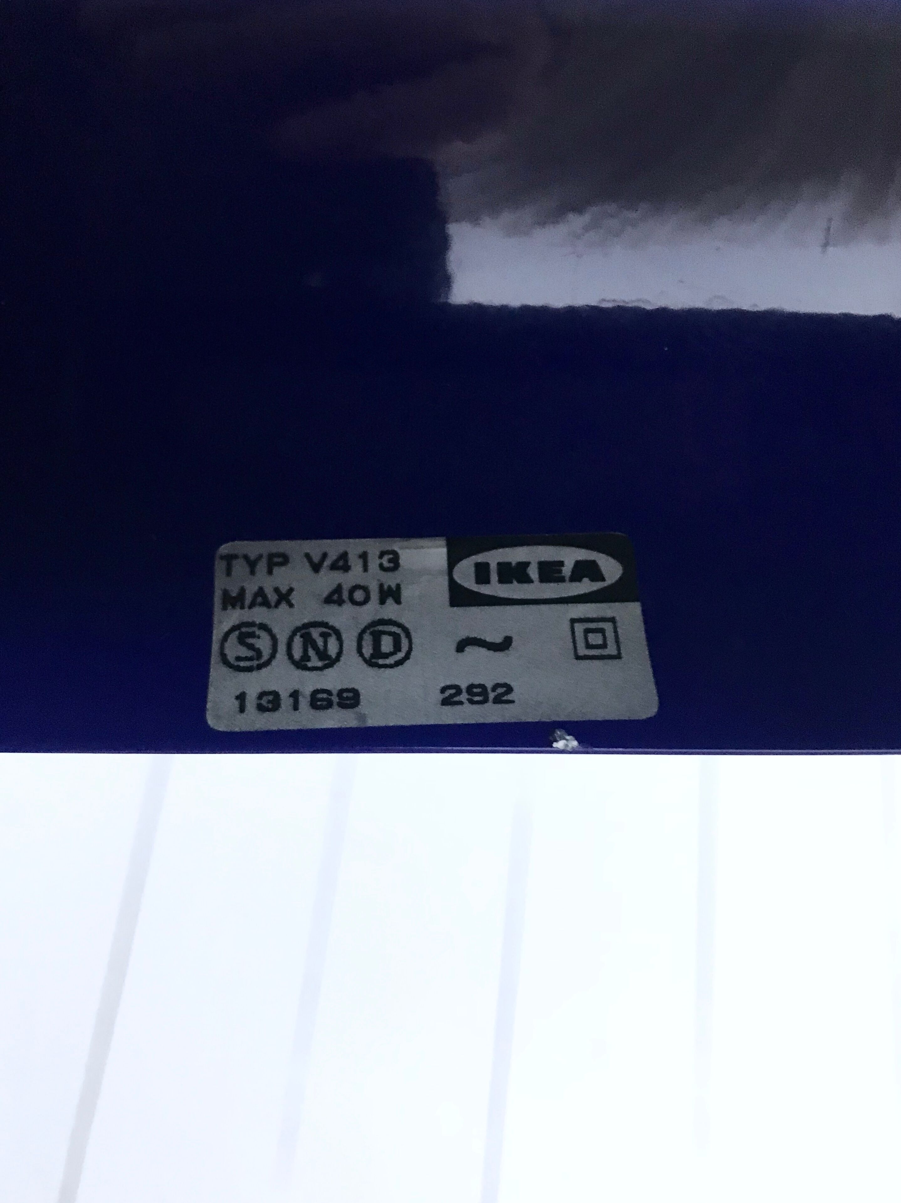 Applique vintage Ikea 1980