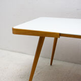 Opaxite glass coffee table, 1960´s, Czechoslovakia