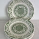 6 vintage dessert plates in Fine Ware earthenware
