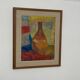 Swedish Oil on Canvas – “Vase”  by Britta Ringvall