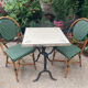 Table & chaises bistrot