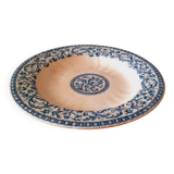 Plat creux de service en faïence de Gien vers 1880