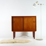 Vintage Danish retro hi-fi furniture in rosewood