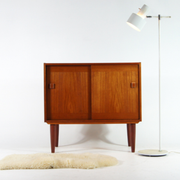 Vintage Danish retro hi-fi furniture in rosewood