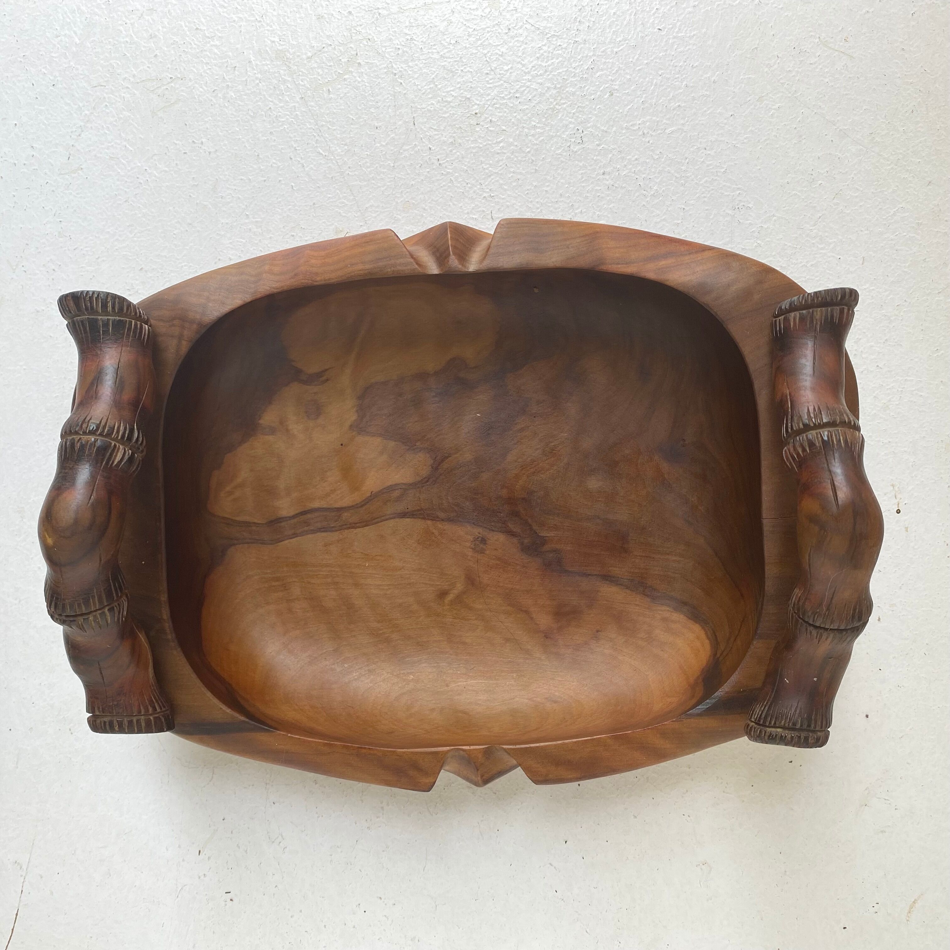 Olive wood dish