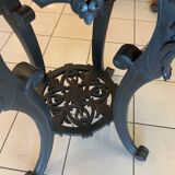 Blackened wooden side table Napoléon III