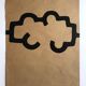 Eduardo chillida, galerie maeght, 1980. affiche originale en sérigraphie sur kraft lurrak céramique