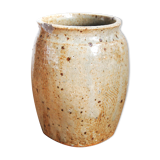Vase en grès pyrité