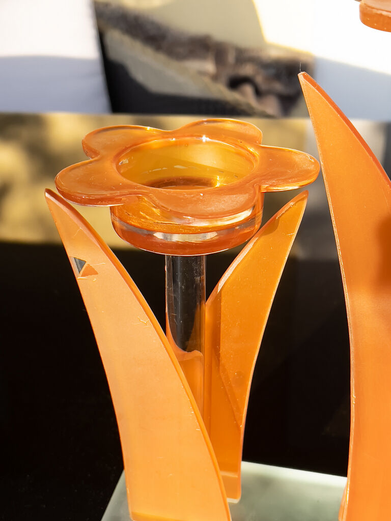 Vintage chandeliers 70 glass