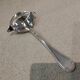 Ladle, fat or lean, silver-plated metal, Christofle silversmith, pearl pattern