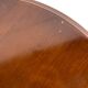 Vintage round wooden side table