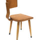 Vintage school chair netherlands 1960s model teacher