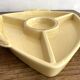 Plat de service table ou apéritif art déco 36 cm