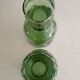 Two 1970s molded glass decanters