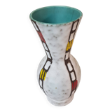 West Germany modernist ceramic vase height 25cm