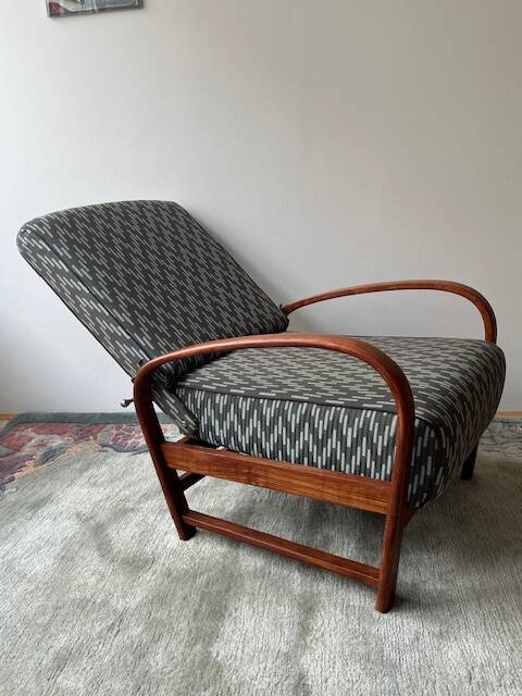 Thonet Reclining Armchair PR15, 1930s