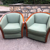 Pair of vintage armchairs
