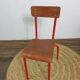 Chaise d'école enfant