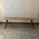 Small wooden bench