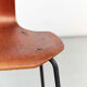 Set of 5 Model 3103 Hammer chairs by Arne Jacobsen for Fritz Hansen, 1970s