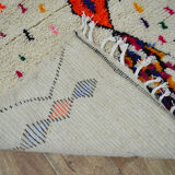 Handmade Moroccan Berber carpet 162 x 124 CM