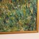 Original Mid Century Swedish Oil on Panel – “Textured Forest” by Stig Allan