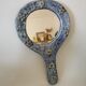 Miroir vintage en céramique émaillée