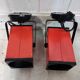 Paire d'appliques orange années 70 Alte Lite par Targetti Sankey
