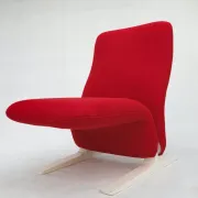 Concorde chaise lounge by Pierre Paulin for Artifort, 1970s
