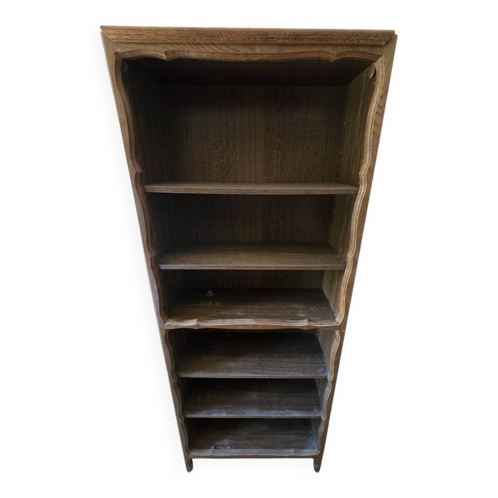 Rustic bookshelf – 180 × 70 × 29 cm