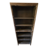 Rustic bookshelf – 180 × 70 × 29 cm
