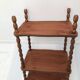 Sellette shelf wood turned Louis XIII style