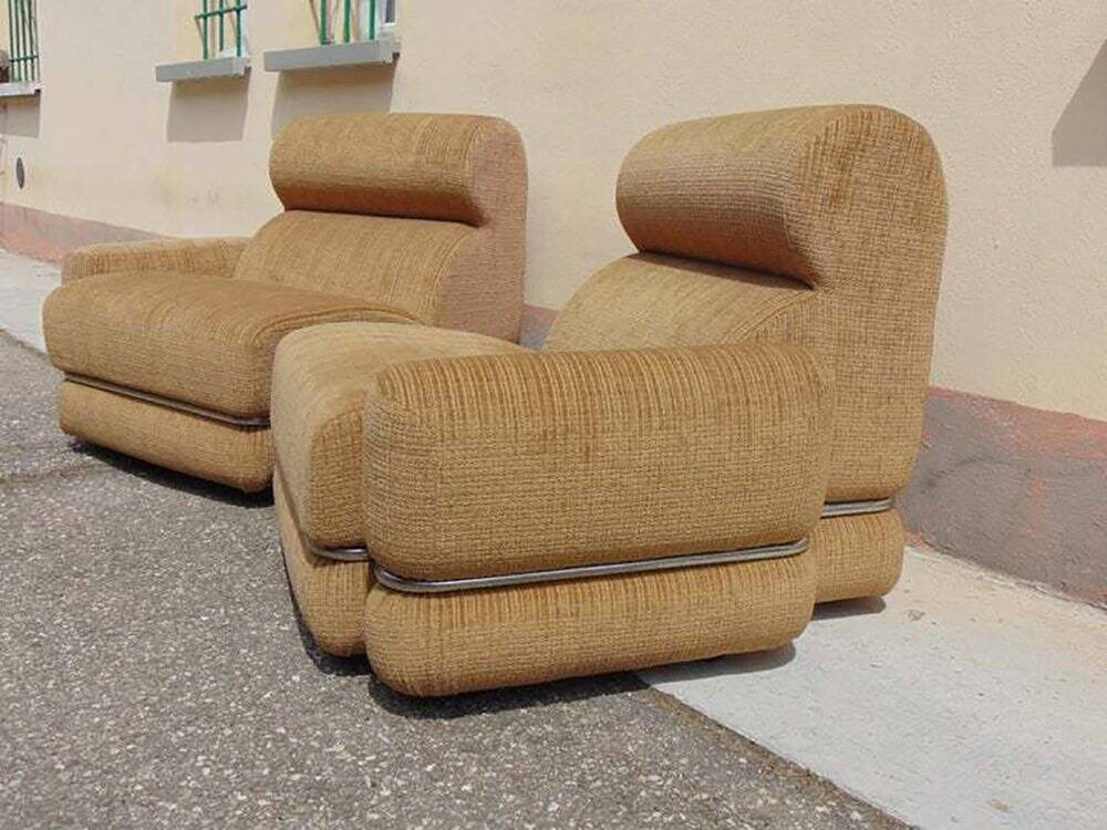 Mid-Century Italian Modular Armchair 1960s,