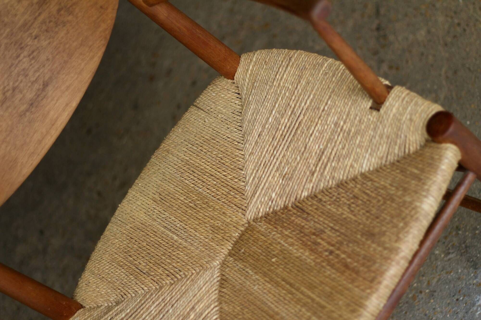 Succession LACOSTE: armchair by Peter Hvidt & Orla Mølgaard-Nielsen (1950)