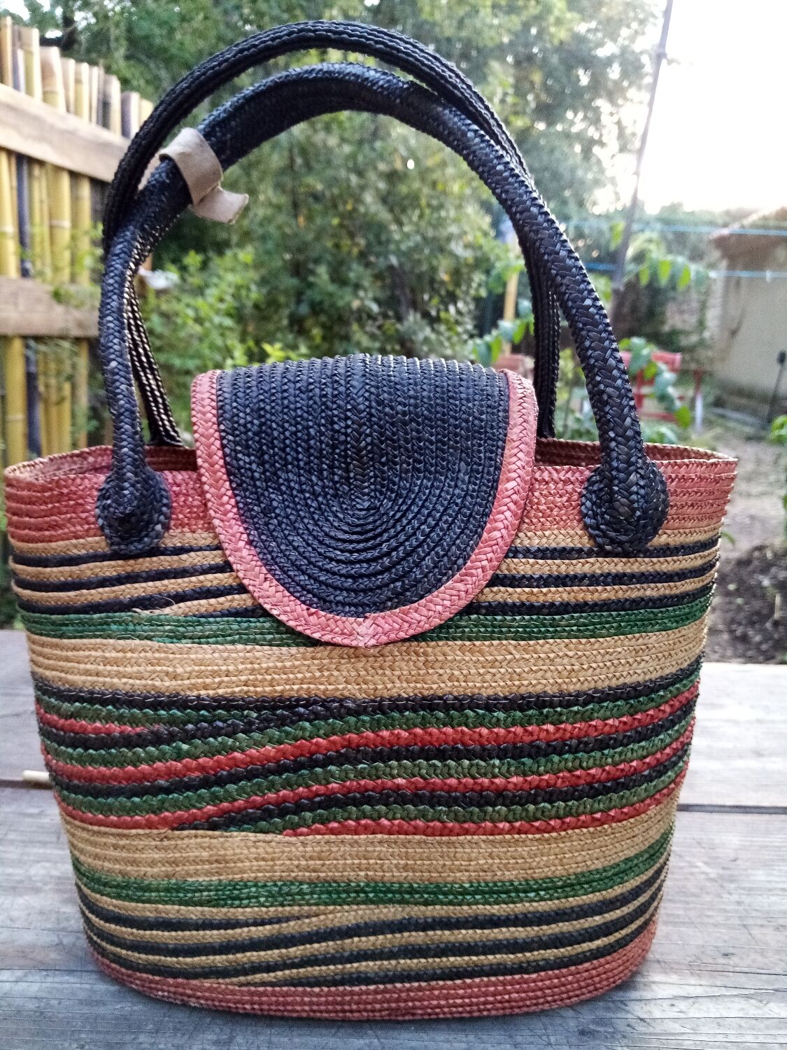 Beach basket 60s