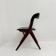 Vintage dining chair by Louis van Teeffelen , 1960's
