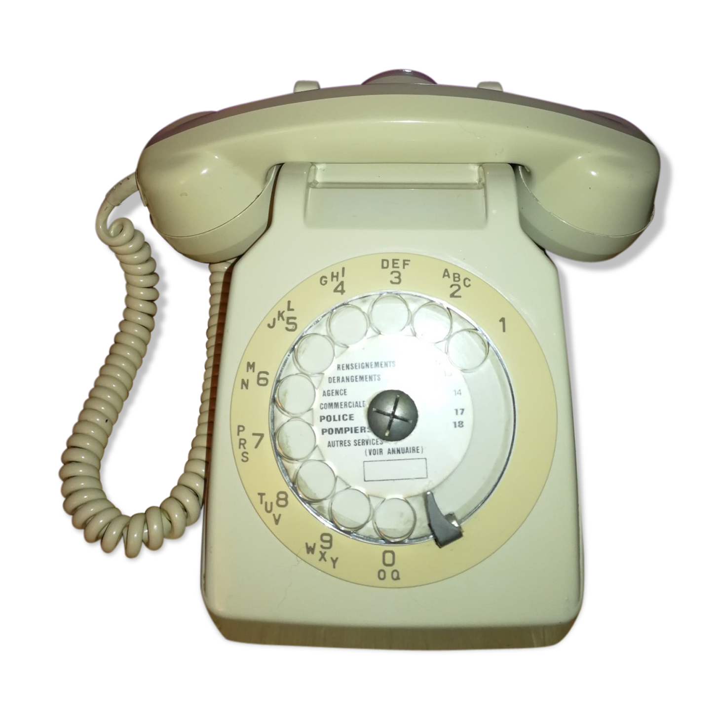 Phone vintage early 80's cream