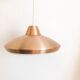 Scandinavian copper pendant lamp